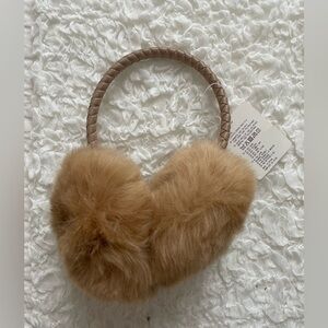 Anthropologie furry earmuffs